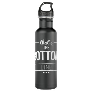 Bouteille D'eau Les Mens Drôle La Ligne Inférieure