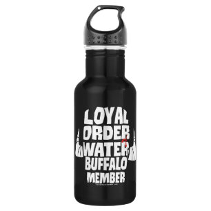 Bouteille D'eau Les Pierrafeu Membre Loyal Order Water Buffalo