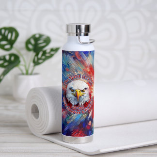 Bouteille D'eau L'Esprit de 1776, 2026 l'Aigle Rouge de Feu d'Amér