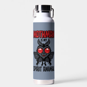 Bouteille D'eau L'homme-moth est mon animal spirituel