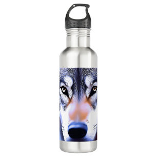 Bouteille D'eau L'Huile De Loup Peint L'Essence De La Beauté,