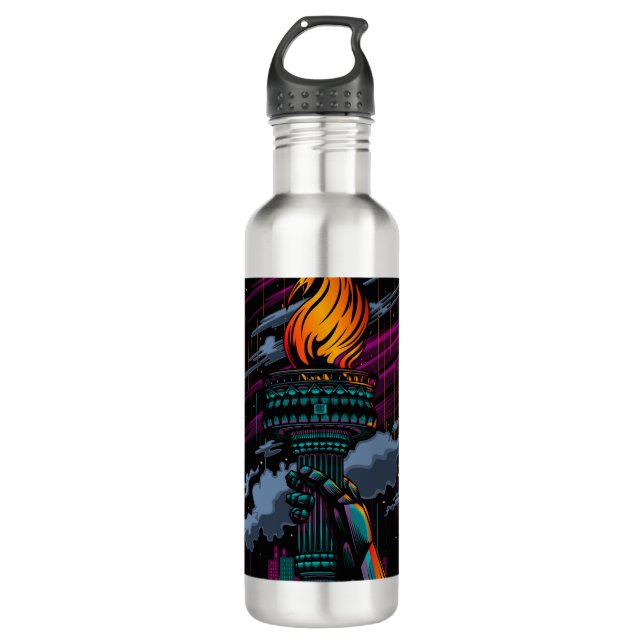 Bouteille D'eau Liberté (Devant)
