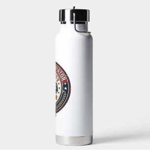 Bouteille D'eau Liberty Aviator Patriotique Patriotique Aviation V