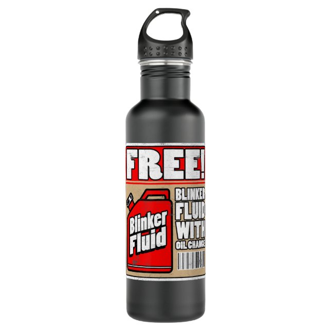 Bouteille D'eau Libre Blinker Fluid Mécanique Carguy Blinker Fluid (Devant)