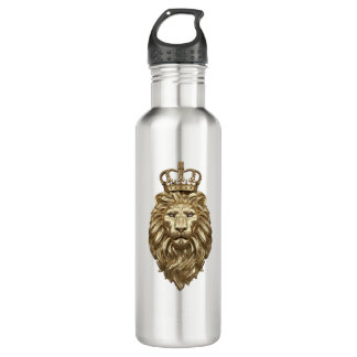 Bouteille D'eau Lion majestueux