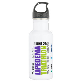Bouteille d'eau Lipedema Triathlon