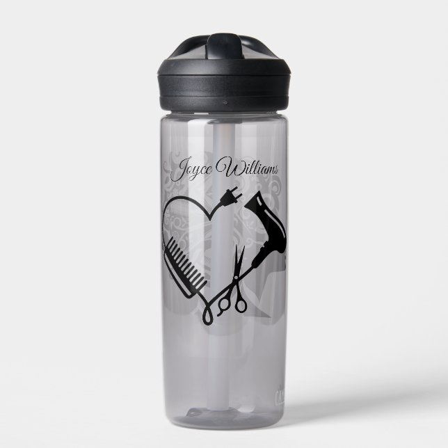 Bouteille D'eau Liste de cheveux nommée (Extérieur)