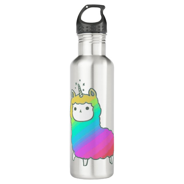 Bouteille D'eau Llamacorn (Devant)