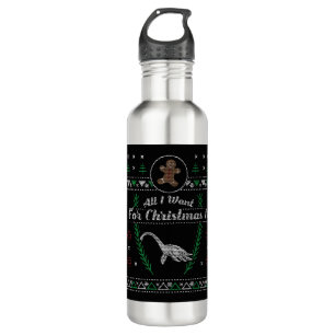 Bouteille D'eau Loch Ness Monster Christmas Fausse Chemise