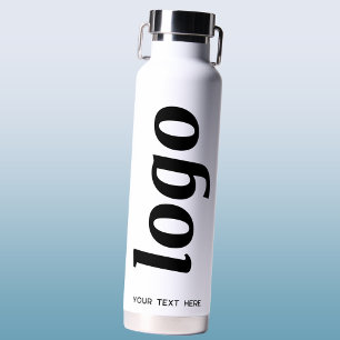 Bouteille D'eau Logo avec promotion de la marque commerciale texte