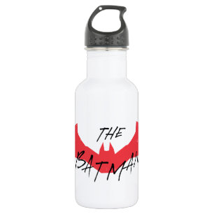 Bouteille D'eau Logo Batman manuscrit de chaume