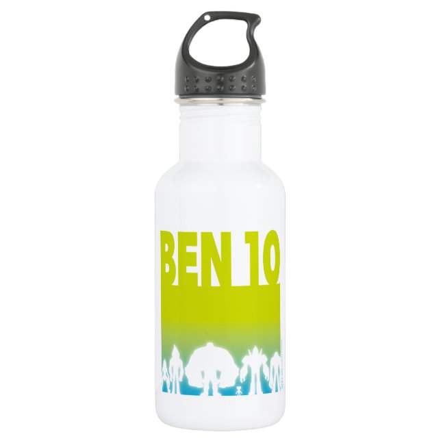 Bouteille D'eau Logo Ben 10 Alien Line-up (Devant)