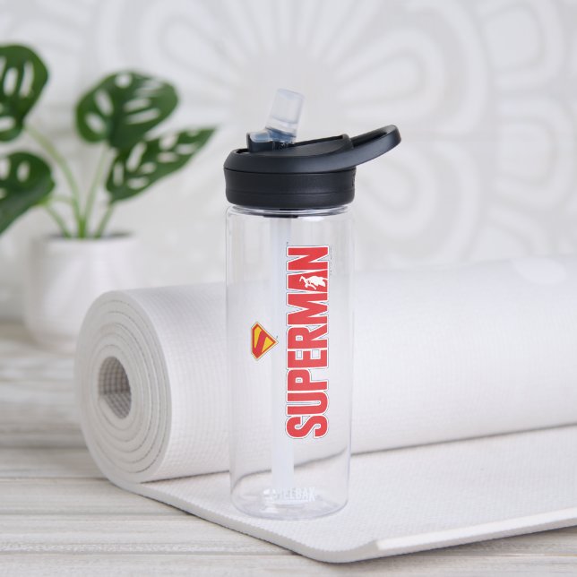 Bouteille D'eau Logo classique Superman Bold (Yoga)