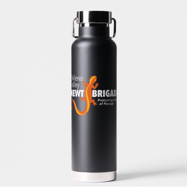 Bouteille d'eau logo de la brigade Newt de la vall (Avant)