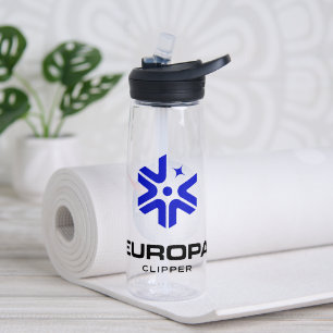Bouteille D'eau Logo de la NASA Europa Clipper Clear
