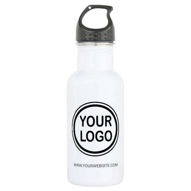 Bouteille D'eau Logo de marque professionnelle personnalisée Modèl (Devant)