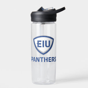 Bouteille D'eau Logo Eastern Illinois Panthers Shield & Wordmark