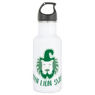 Bouteille D'eau Logo et texte de Green Lion Sweets
