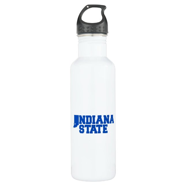 Bouteille D'eau Logo Indiana State (Devant)