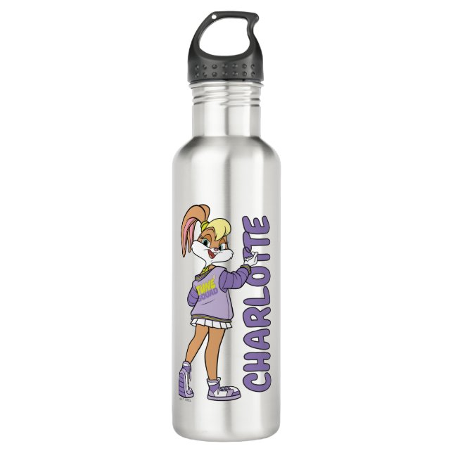 Bouteille D'eau Lola TUNE SQUAD™ Varsity Heart (Devant)