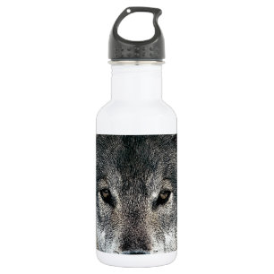 Bouteille D'eau Loup gris