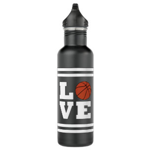Bouteille D'eau LOVE Basketball Joueur ou entraîneur Couleur perso