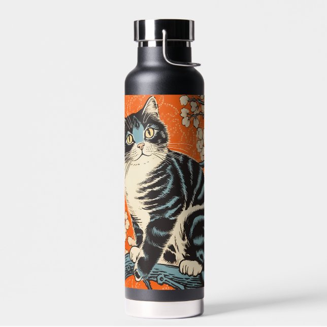 Bouteille d'eau Lucky Cat (Gauche)