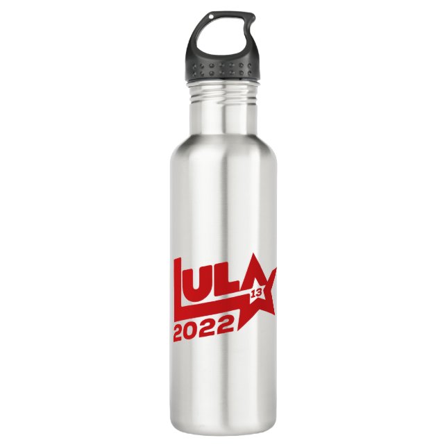 Bouteille D'eau Lula 2022 13 PT Presidente Brasil (Devant)