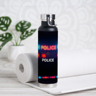 Bouteille D'eau Lumières de Police – Conception d'Urgence Nocturne
