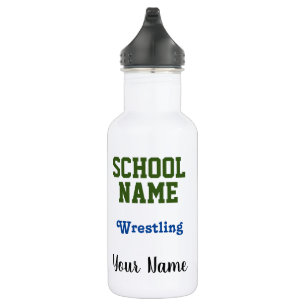 Bouteille D'eau Lutte - Créez votre propre esprit scolaire