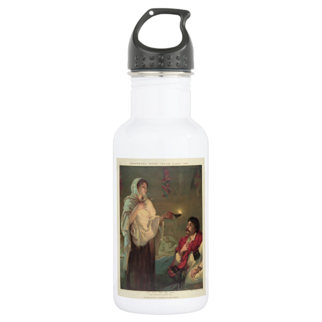 Bouteille D'eau Madame avec la lampe (Florence Nightingale) (Devant)