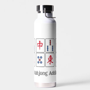 Bouteille D'eau Mahjong Design Thor Cuivre Vacuum Eau Isolée