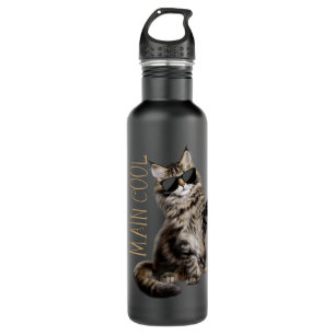 Bouteille D'eau Maine Coon Cat 