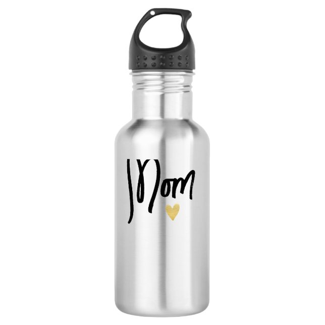Bouteille D'eau Maman personnalisée (Devant)
