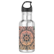Bouteille d'eau Mandala