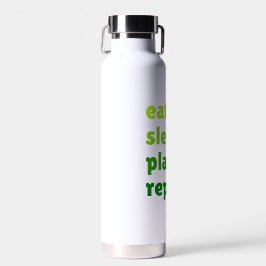 Bouteille D'eau Mangez Plante de sommeil Répéter jardiner jardiner