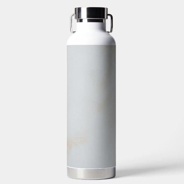 Bouteille D'eau Marbre Pastel Pierre Parties scintillant Texture A (Avant)