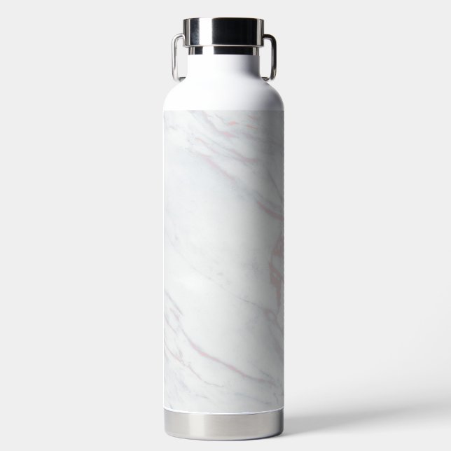 Bouteille D'eau Marbre Pastel Pierre Parties scintillant Texture A (Avant)