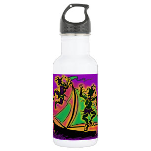 Bouteille D'eau Mardi Gras Bateau de Fools