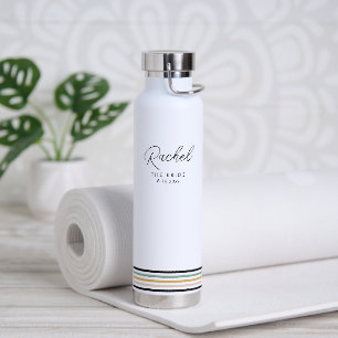 Bouteille D'eau Mariée moderne personnalisée
