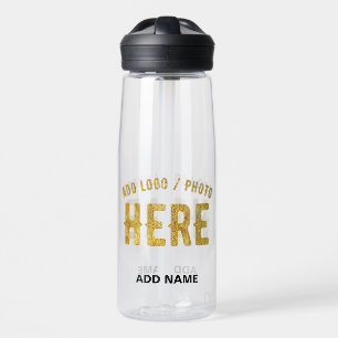 BOUTEILLE D'EAU MARQUE PERSONNALISÉE VÉRIFIÉE CLAIRE PERSONNALISAB