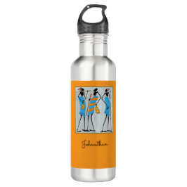 Bouteille D'eau Massai Warriors, Kenya, Art Africain