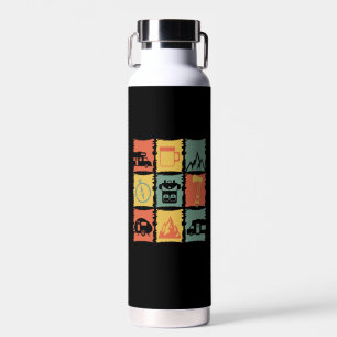 Bouteille D'eau Matériel de Camping Grafik pour une Caravane