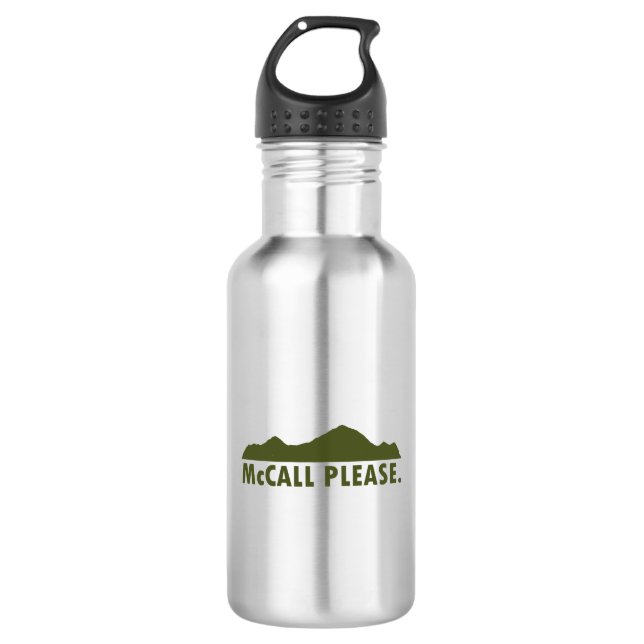 Bouteille D'eau McCall Idaho S'Il Vous Plaît (Devant)