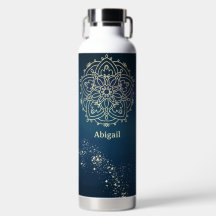 Méditation personnalisée Mandala Bleu et Or