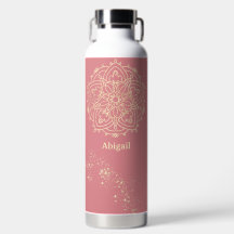 Méditation personnalisée Mandala Rose Pink Gold