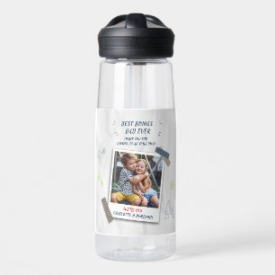Bouteille D'eau Meilleur Bonus Papa Ever Stepdad Enfants Photo per