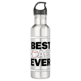 Bouteille D'eau Meilleur Entraîneur De Baseball Ever Sports Entraî
