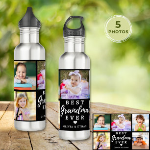 Bouteille D'eau Meilleur grand-mère jamais petits enfants 5 photo