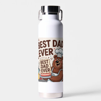 Bouteille D'eau Meilleur Papa Ever (Demandez à Mes Enfants) – Drôl